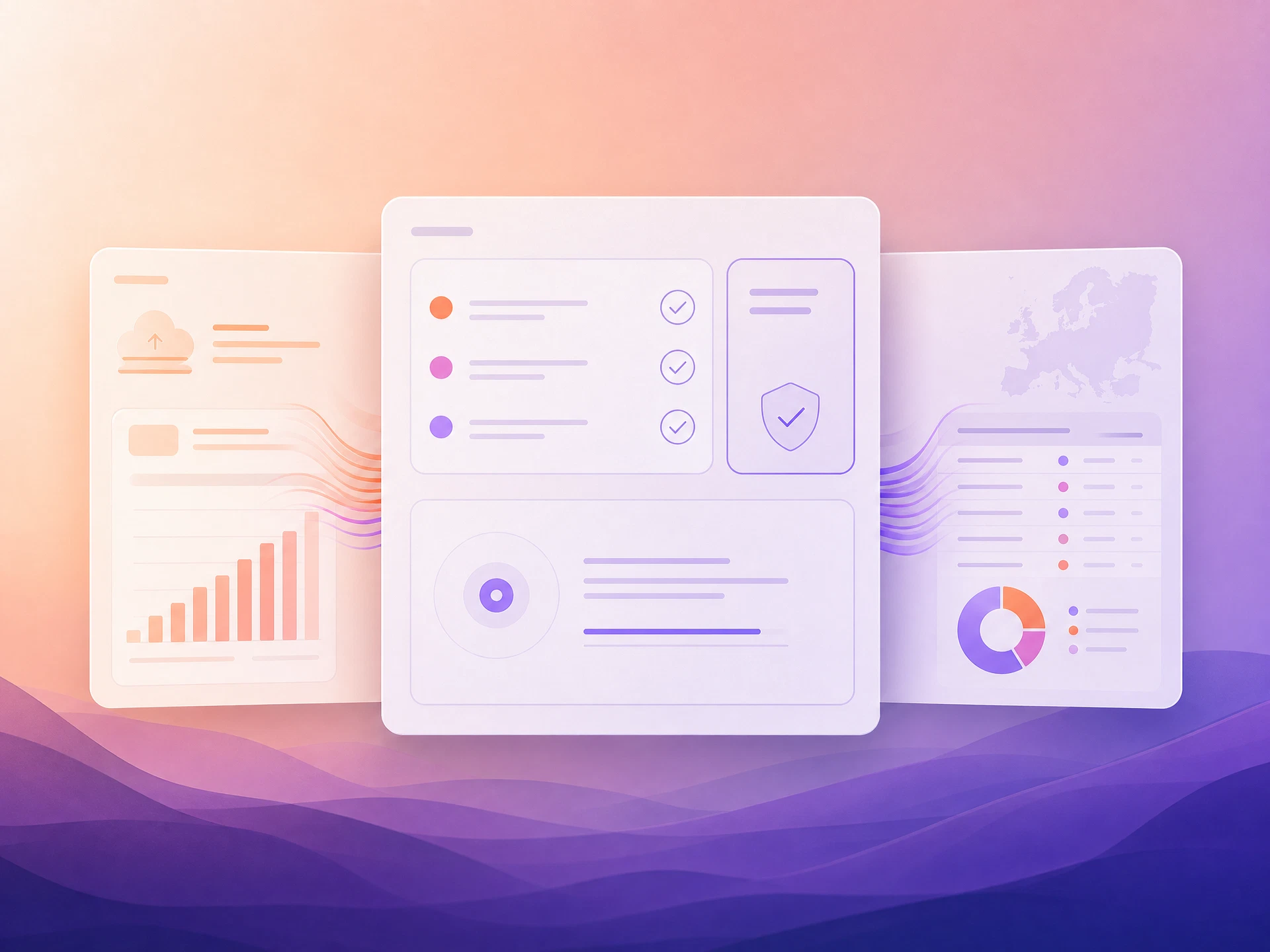 Layered Loomi compliance workspace panels